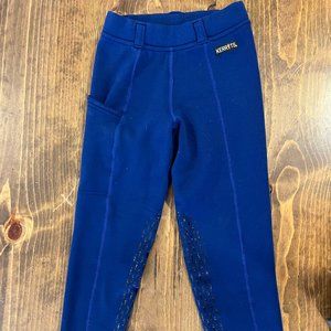 Kerrits Child Navy Blue Equestrian Riding Pants- Size Youth Small
